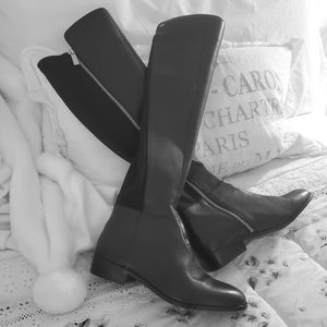 Michael Kors zipper fashion boots